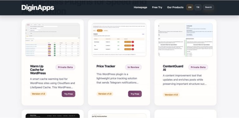 Plugin Showcase Catalog for WordPress