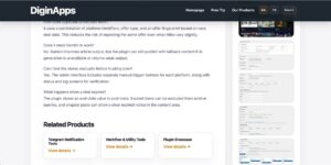 Plugin Showcase Catalog for WordPress