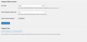 Telegram Notification Tools for WordPress