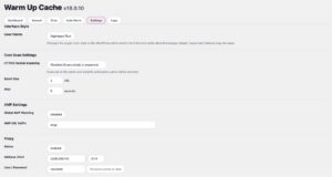 Warm Up Cache Plugin for WordPress